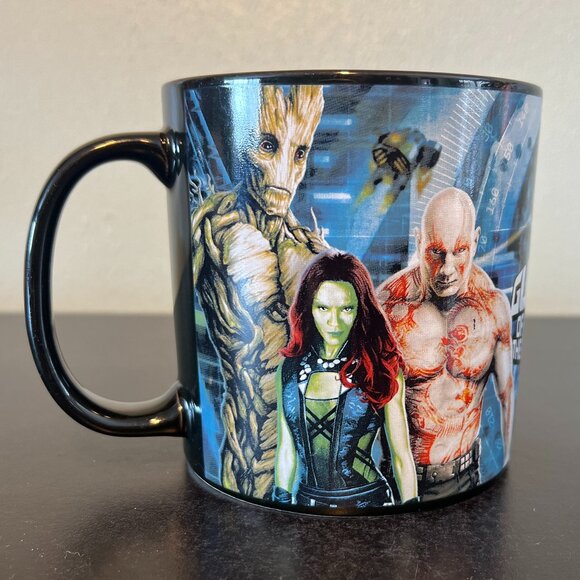 Marvel GUARDIANS of the GALAXY Mug STAR-LORD Rocket Raccoon GROOT Drax MANTIS - Picture 4 of 7